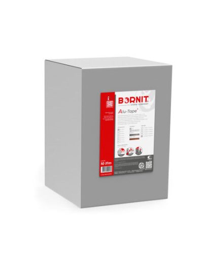 BORNIT® Alu‑Tape – Samoljepljiva aluminijska brtvena traka za hidroizolaciju