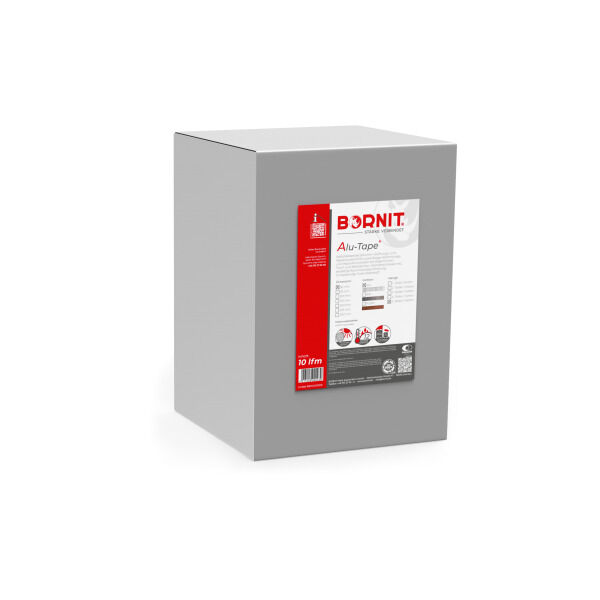 BORNIT® Alu‑Tape – Samoljepljiva aluminijska brtvena traka za hidroizolaciju