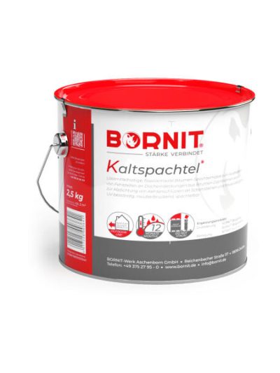 BORNIT® Kaltspachtel – Fleksibilna bitumenska masa za hladno brtvljenje