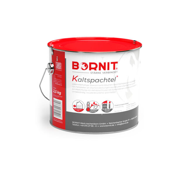 BORNIT® Kaltspachtel – Fleksibilna bitumenska masa za hladno brtvljenje