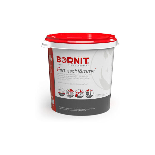 BORNIT® Fertigschlämme – gotova bitumenska masa za zatvaranje pora