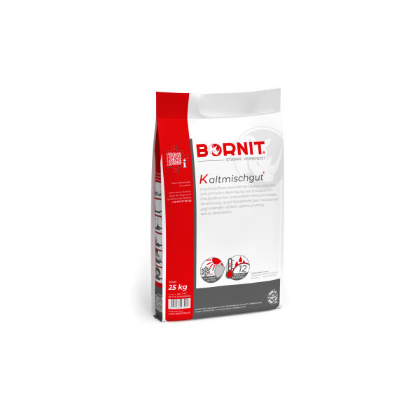 BORNIT® Kaltmischgut – hladna mješavina za brzu sanaciju rupa i oštećenja