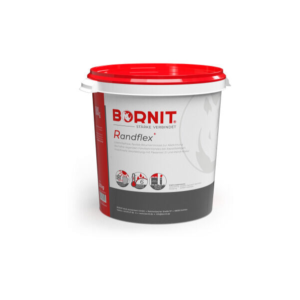 BORNIT® Randflex – fleksibilna bitumenska emulzija za rubno brtvljenje