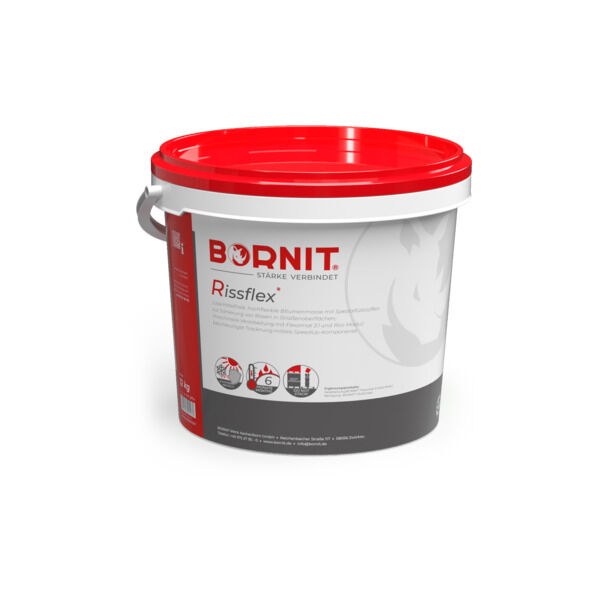 BORNIT® Rissflex – visoko fleksibilna bitumenska emulzija za popunjavanje pukotina